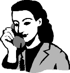 imagen de una mujer hablando por teléfono