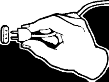image of a hand holding a plug near a power socket
